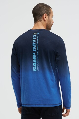 CAMP DAVID Shirt in Blau
