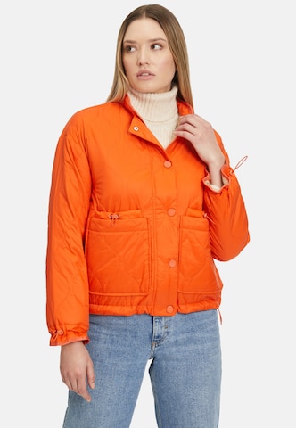 RINO & PELLE Between-Season Jacket 'Buena' in Orange: front