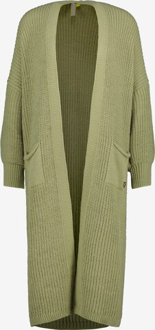 Alife and Kickin Knitted Coat 'SimaAK' in Green: front