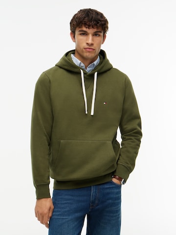 TOMMY HILFIGER Collegepaita 'ESS SEASONAL' värissä vihreä: etupuoli