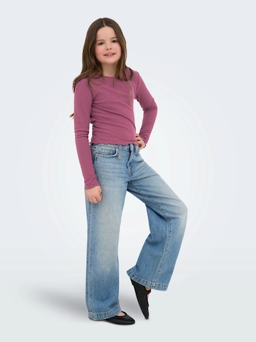 T-Shirt 'KOGNELLA' ONLY GIRLS en violet
