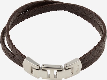 Braccialetto di FOSSIL in marrone: frontale