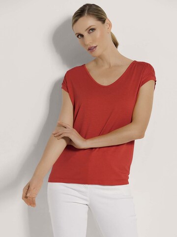 MADELEINE Shirt in Oranje: voorkant