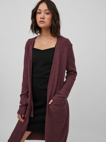 Vila Petite Knit Cardigan 'Ril' in Purple