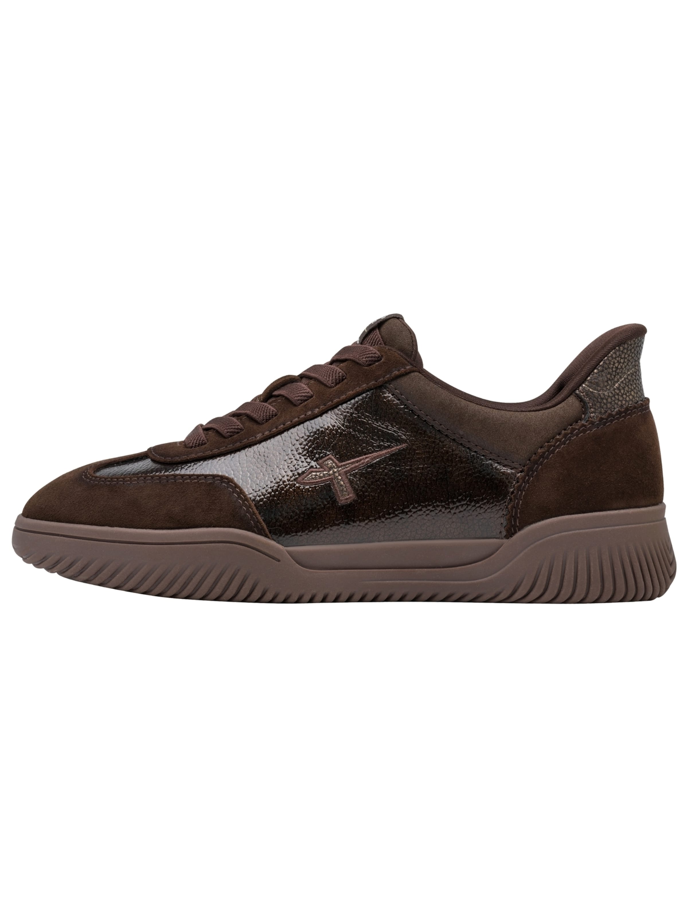 Tamaris Platform trainers in Brown