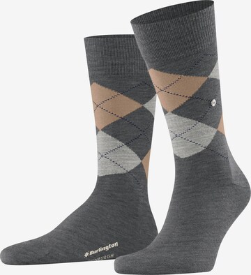 BURLINGTON Socken 'Edinburgh' in Grau: Vorderseite