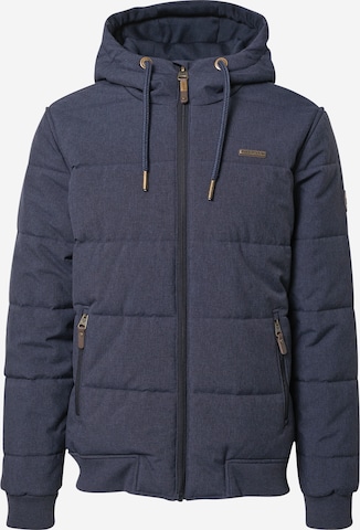 Ragwear Between-Season Jacket 'TURI' in Blue: front