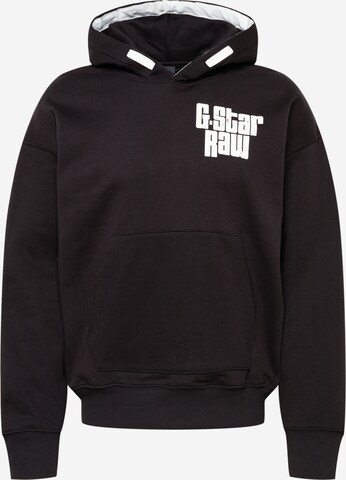 G-Star RAW Sweatshirt in Schwarz: predná strana