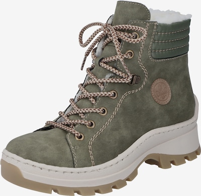 Rieker Šněrovací kozačky - zelená, Produkt