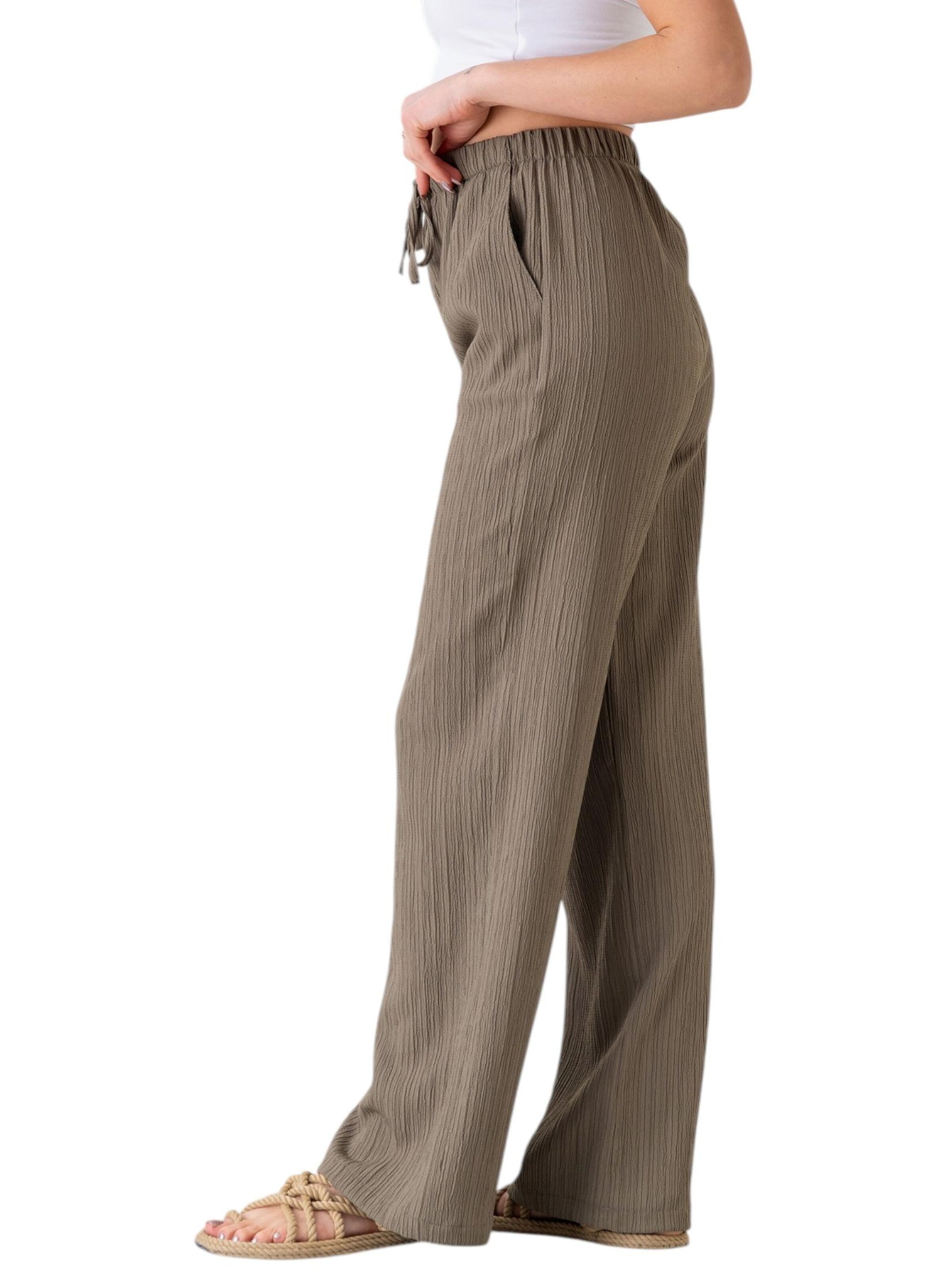 Loosefit Pantaloni 'ALARA' di fashionshowcase in verde