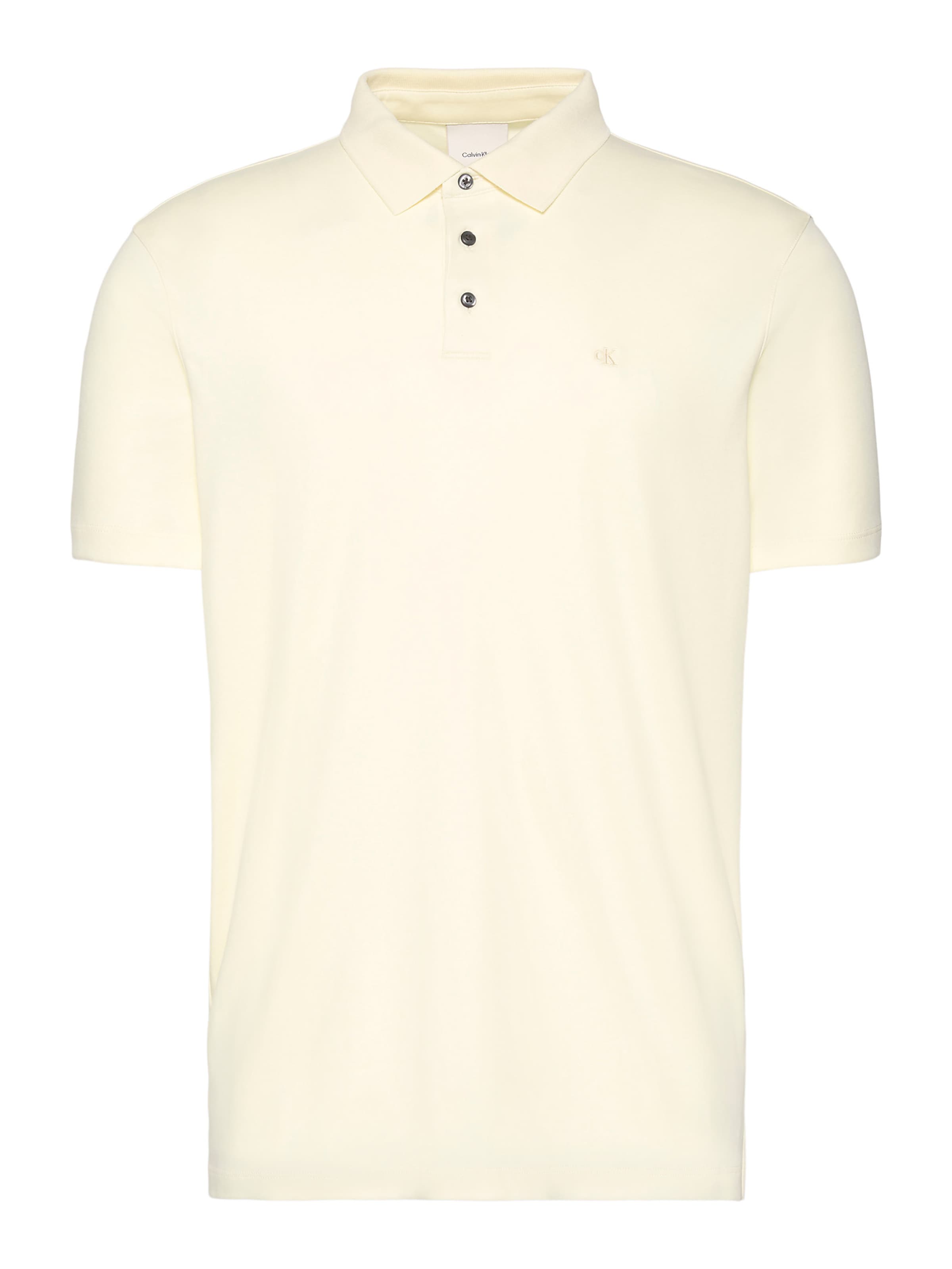 Calvin Klein Poloshirt in Gelb: Vorderseite