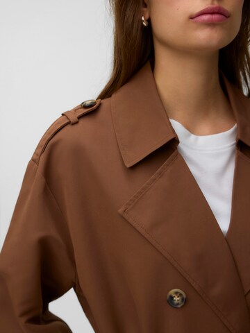 VERO MODA - Sobretudo meia-estação 'VMChloe' em castanho