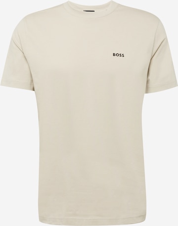 BOSS Green T-Shirt in Beige: predná strana
