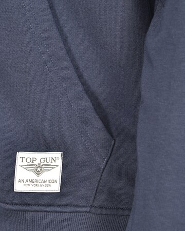 TOP GUN Sweatjacke in Blau