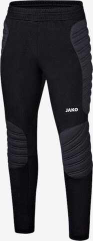 JAKO Regular Workout Pants in Black: front