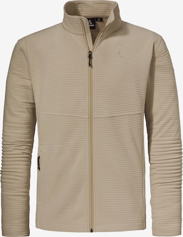 Schöffel Funktionsfleecejacke 'Smue' in Beige: Vorderseite