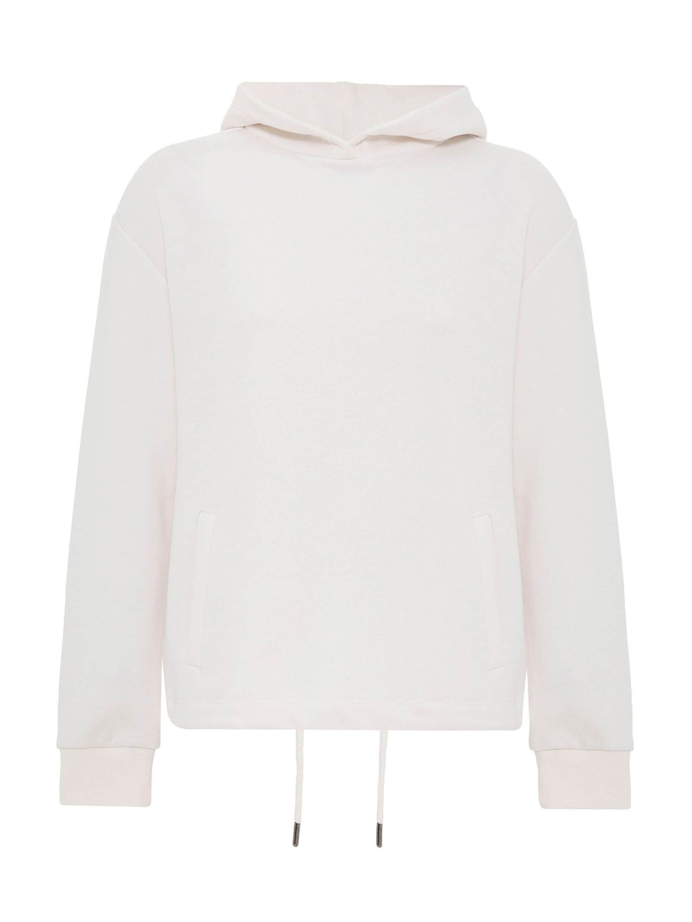 Jacey Quinn Sweatshirt in White: front