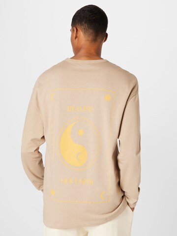 ABOUT YOU Limited - Sweatshirt 'Luca' em bege