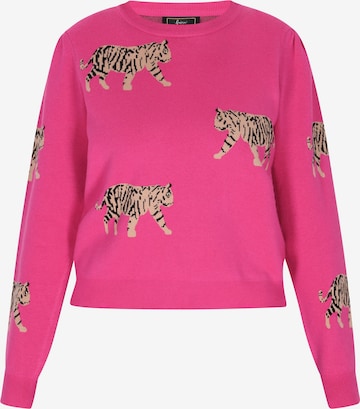 faina - Pullover em rosa: frente