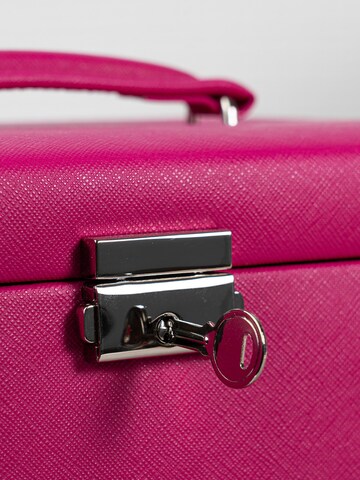 Boîte à bijoux 'JOLIE Schmuckkästchen - Kreuznarben Optik' Friedrich23 en rose