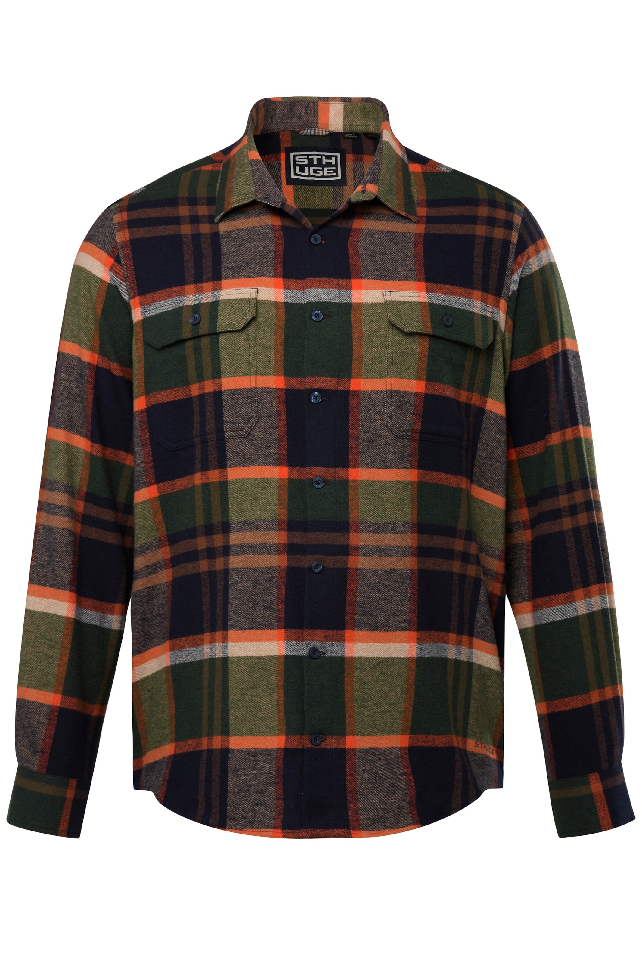 STHUGE Regular fit Overhemd in Gemengde kleuren: voorkant