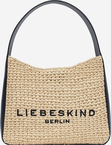 Liebeskind Berlin Shoulder Bag in Beige: front