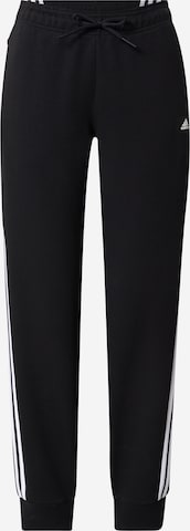 ADIDAS SPORTSWEAR Workout Pants in Black: front