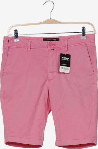 Marc O'Polo Shorts in 31 in Pink: front