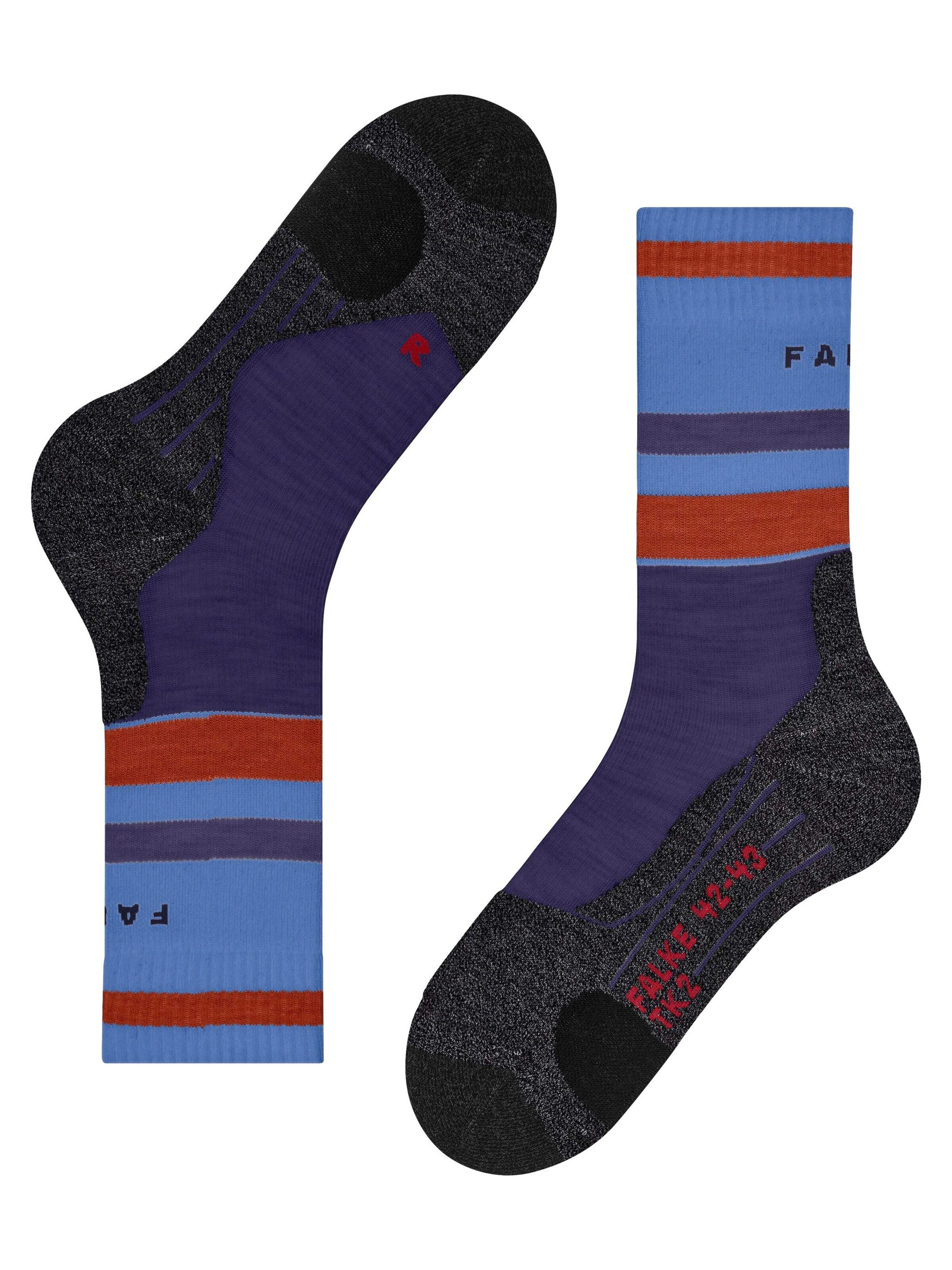 FALKE Sportsocken 'TK2 Explore Compression'‌‌ in Blau