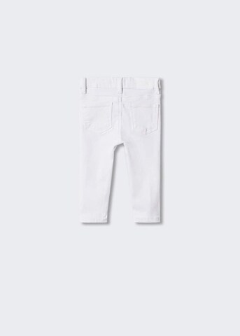 MANGO KIDS Skinny Jeans 'Elena' in Weiß