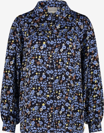 Fabienne Chapot Blouse 'Nina' in Blauw: voorkant