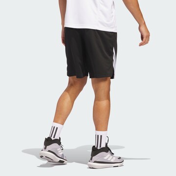 ADIDAS PERFORMANCE Loose fit Sports trousers 'Legends' in Black