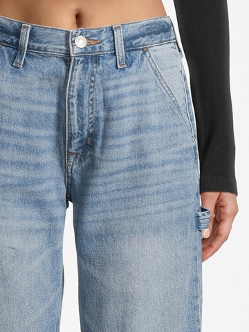 AÉROPOSTALE Wide Leg Jeans in Blau