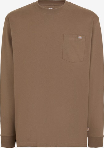 DICKIES Футболка 'LURAY' в Коричневый: спереди