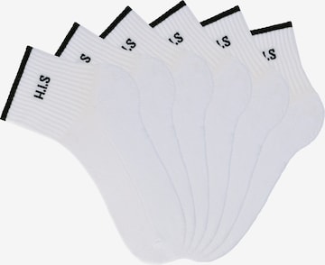 H.I.S Athletic Socks in White