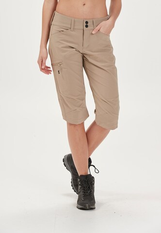 Whistler Regular Outdoorbroek 'SHANNIE W' in Beige: voorkant