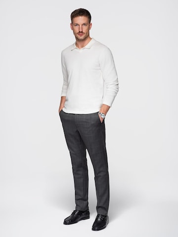 Ombre Shirt‌ in Weiß