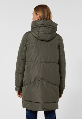 CECIL Zimní kabát – zelená