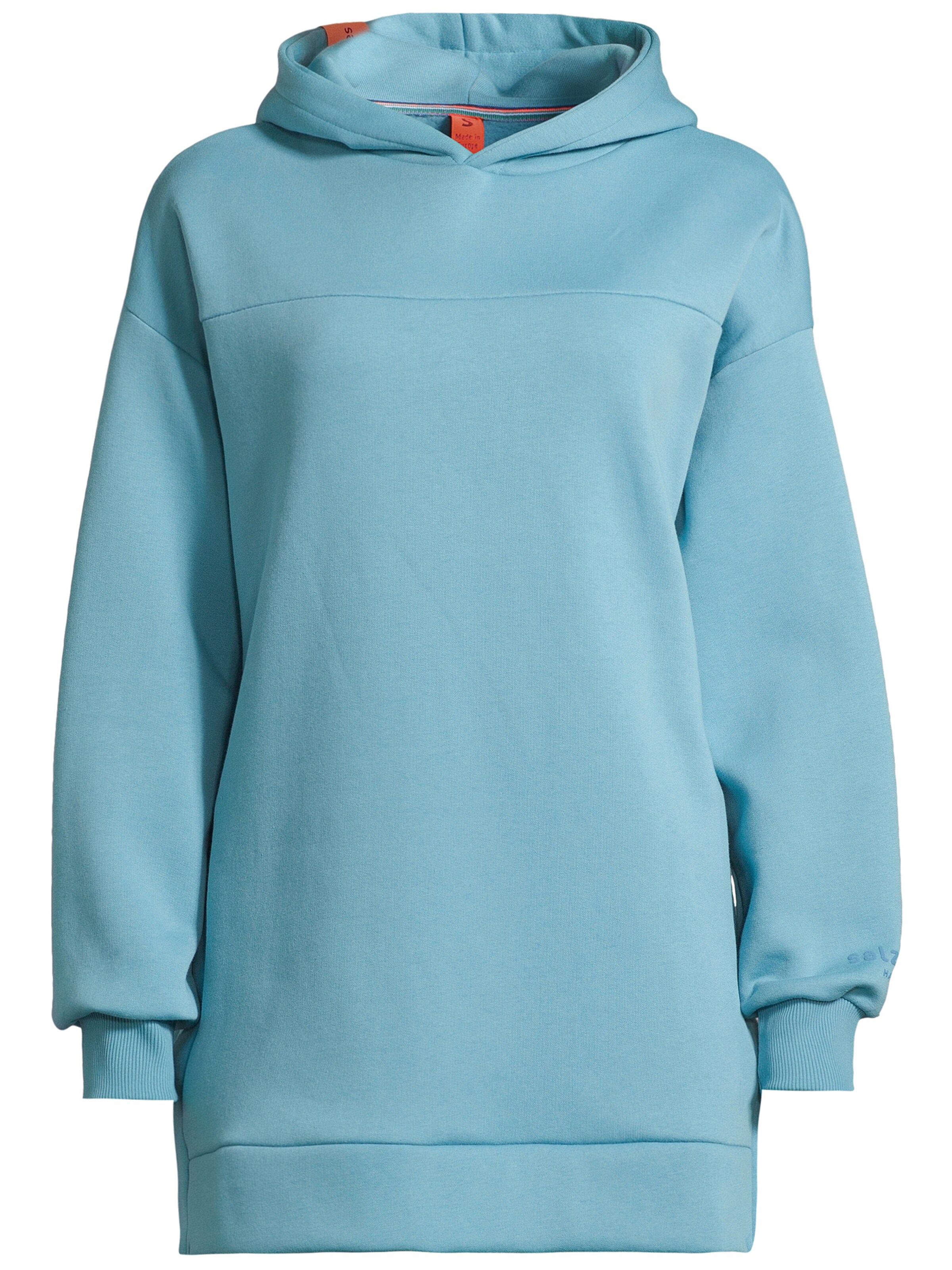 salzhaut Hoodie 'Reeg' in Blau: Vorderseite