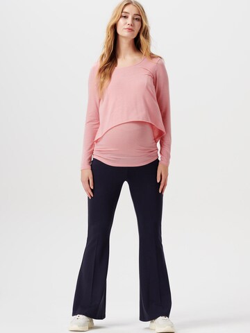 Esprit Maternity Flared Pants in Blue: front