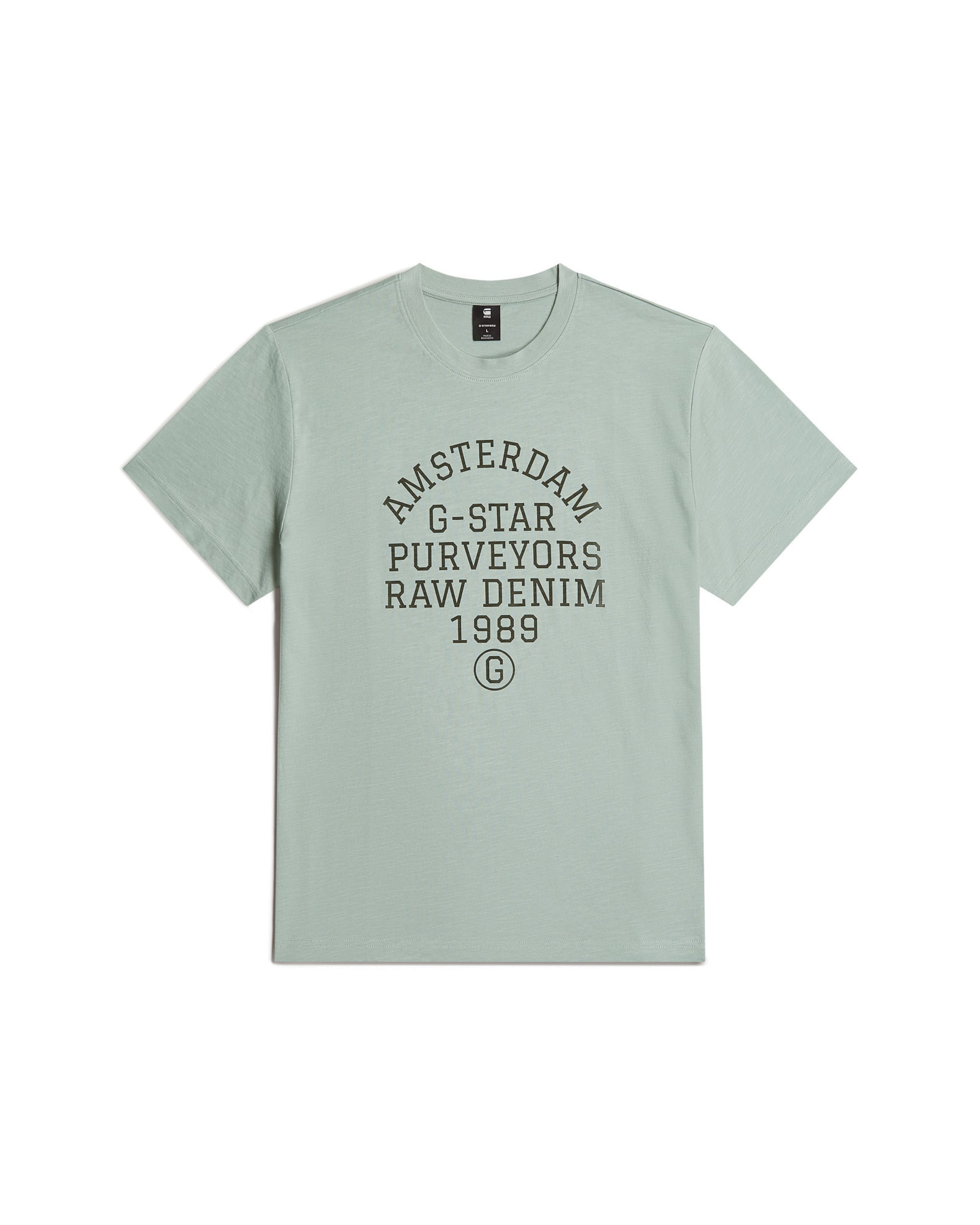 T-Shirt 'Purveyors' G-STAR en vert : devant