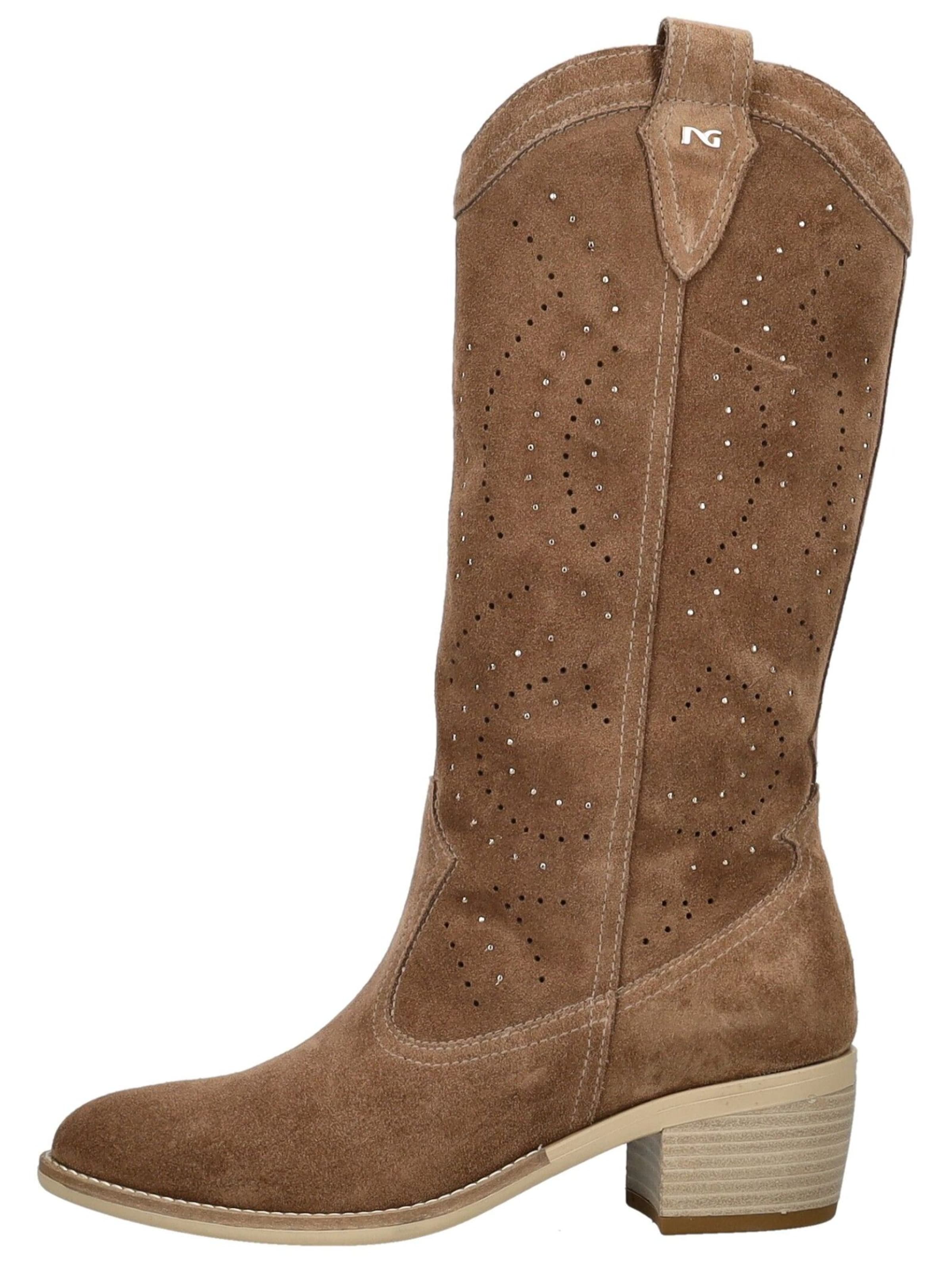 Stivale da cowboy di Nero Giardini in marrone