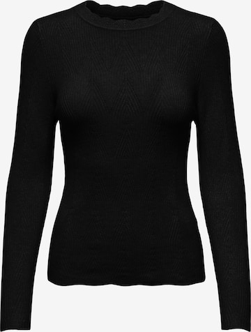 ONLY Sweter 'MAI' w kolorze czarny: przód