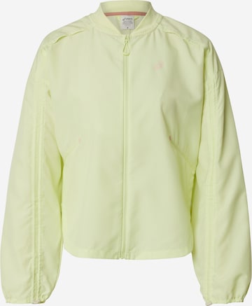 ASICS Športová bunda 'NAGINO' - Žltá: predná strana