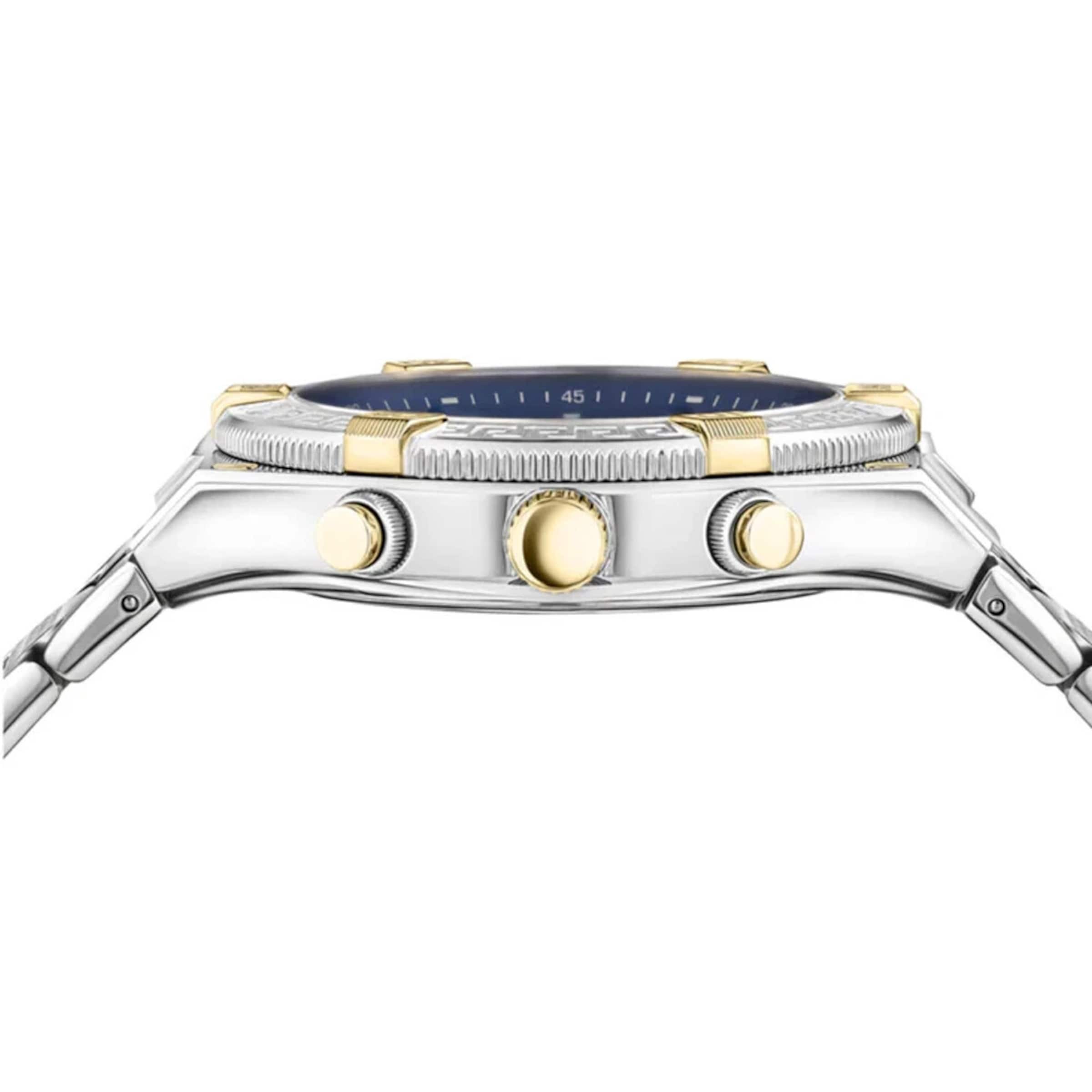 VERSACE Analog Watch in Silver