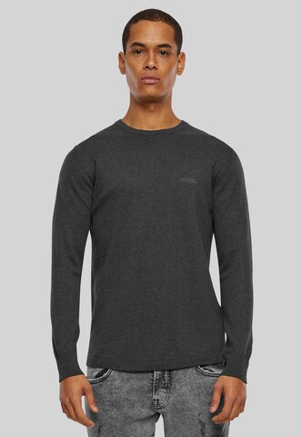 2Y Premium Sweater in Grey: front