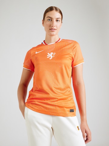 NIKE Αθλητική φανέλα 'Niederlande EM 25' σε πορτοκαλί: μπροστά