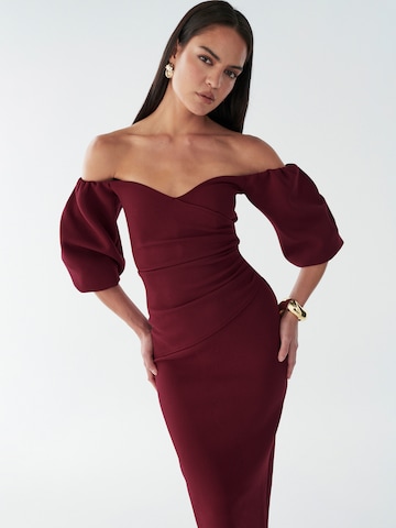 BWLDR Cocktailklänning 'Jessamy' i röd