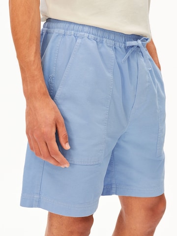 ARMEDANGELS Regular Shorts COTTON LINO in Blau