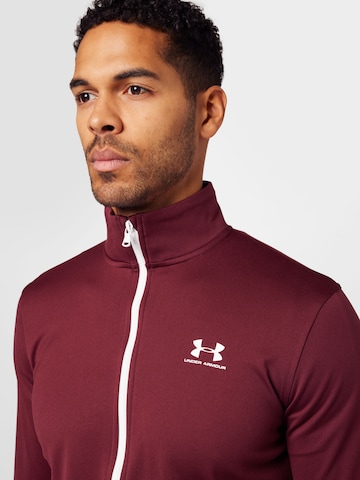 UNDER ARMOUR Training Jacket in Red